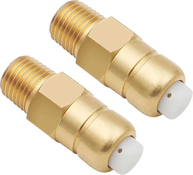 Timsec 1 Piece Thermal Release Valve for Pressure Washer Pump, 1/4 Inch NPT Thermal Relief Valve, Replacement Pump Protector 678169004, 678169002 and 678169001, 208673GS, 21783GS, 194298GS and B3090GS - Image 1